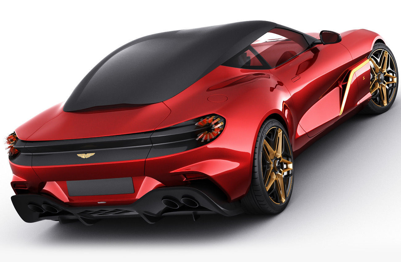 Aston Martin DBS GT Zagato 2020 3D model_2