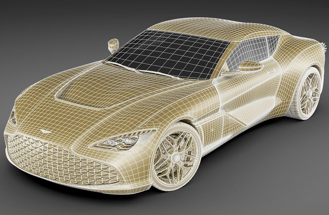 Aston Martin DBS GT Zagato 2020 3D model_25