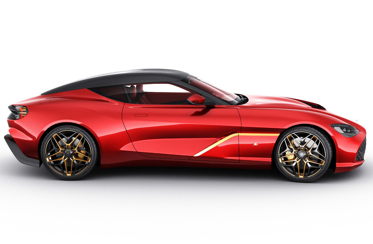 Aston Martin DBS GT Zagato 2020 3D model_3