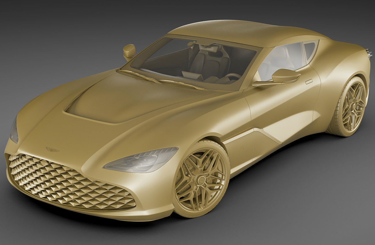 Aston Martin DBS GT Zagato 2020 3D model_21
