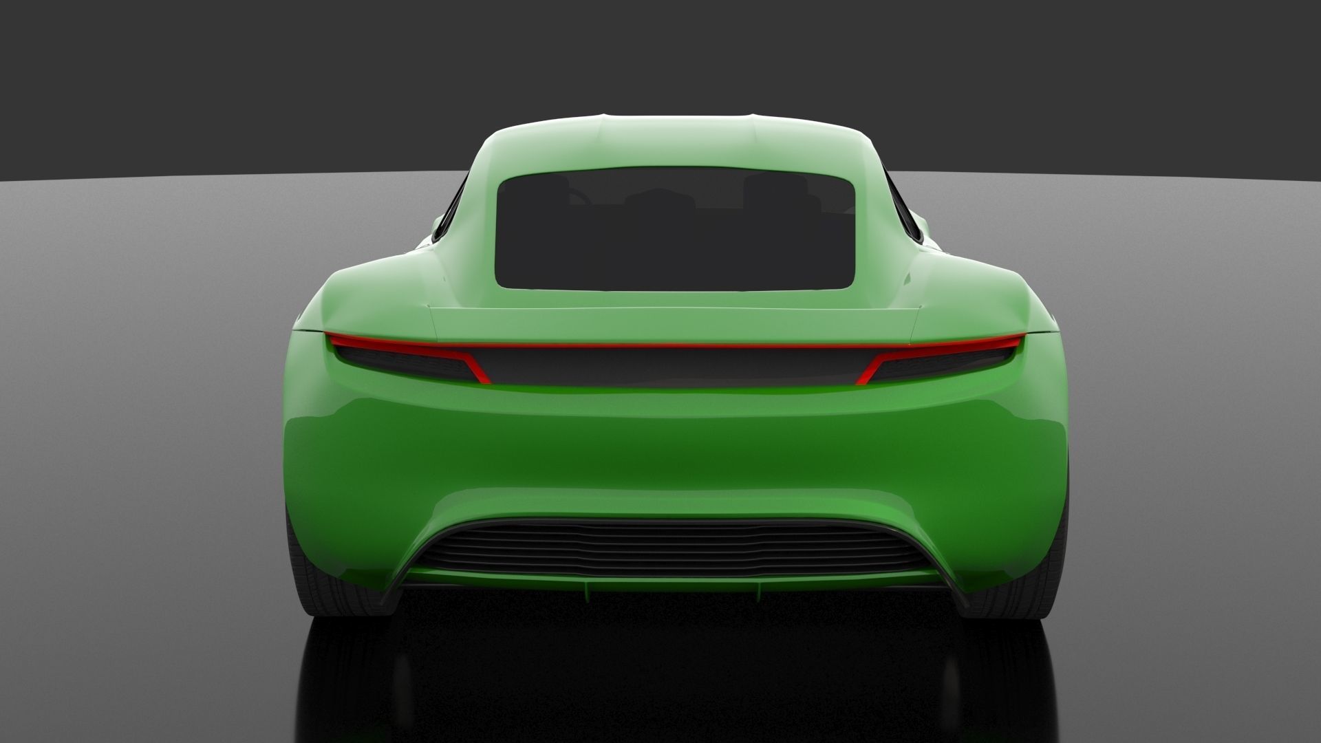 Porsche Mission E -Taycan 2019 3D model_10