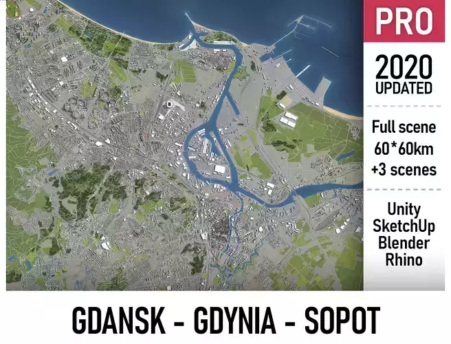 Gdansk - Gdynia - Sopot - Tricity metropolitan area