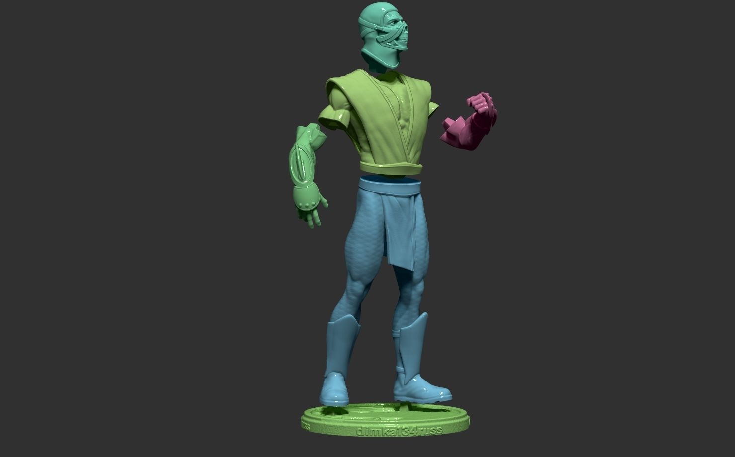 Scorpion 3D print model_1