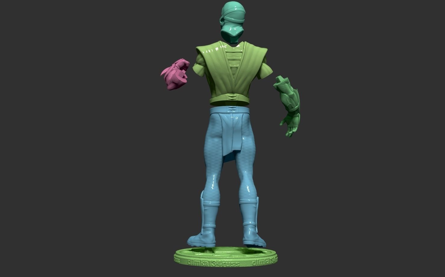 Scorpion 3D print model_2