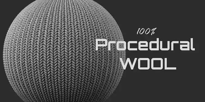 Procedural Wool Shader