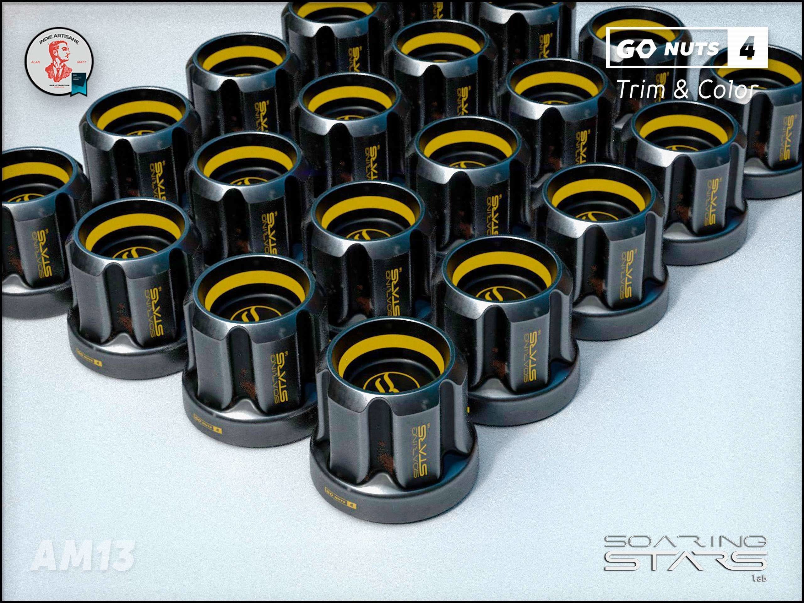 GoNuts 4 Aftermarket Trim and Color Lug Nut Customization Low-poly 3D model_21
