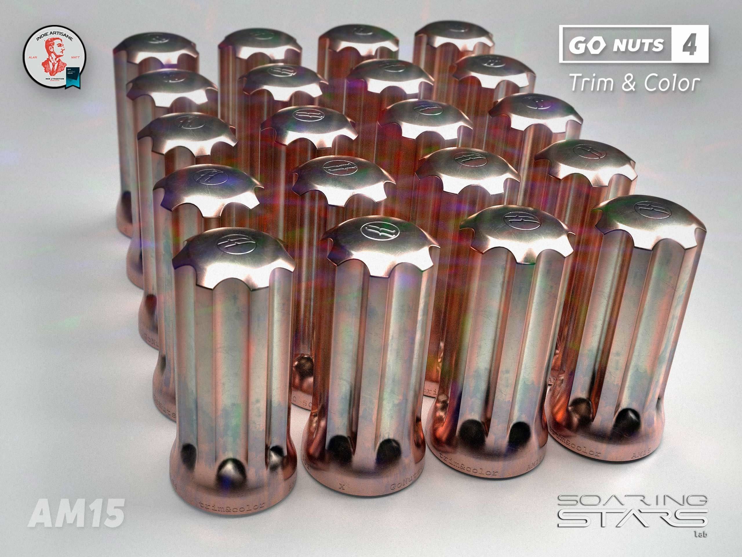 GoNuts 4 Aftermarket Trim and Color Lug Nut Customization Low-poly 3D model_38