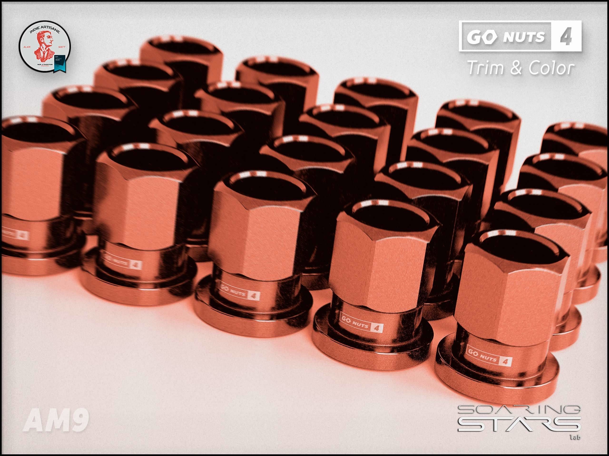 GoNuts 4 Aftermarket Trim and Color Lug Nut Customization Low-poly 3D model_3