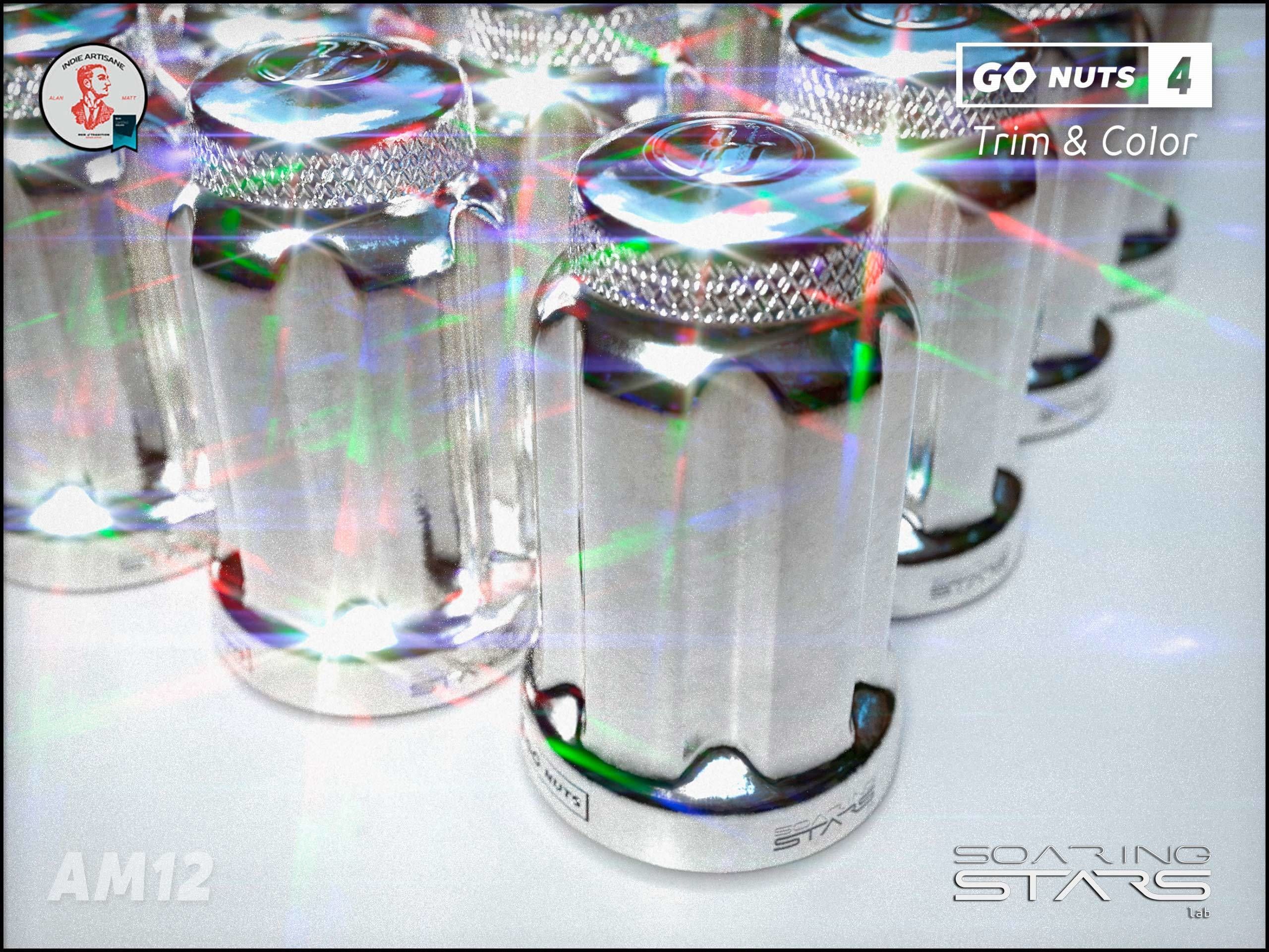 GoNuts 4 Aftermarket Trim and Color Lug Nut Customization Low-poly 3D model_32