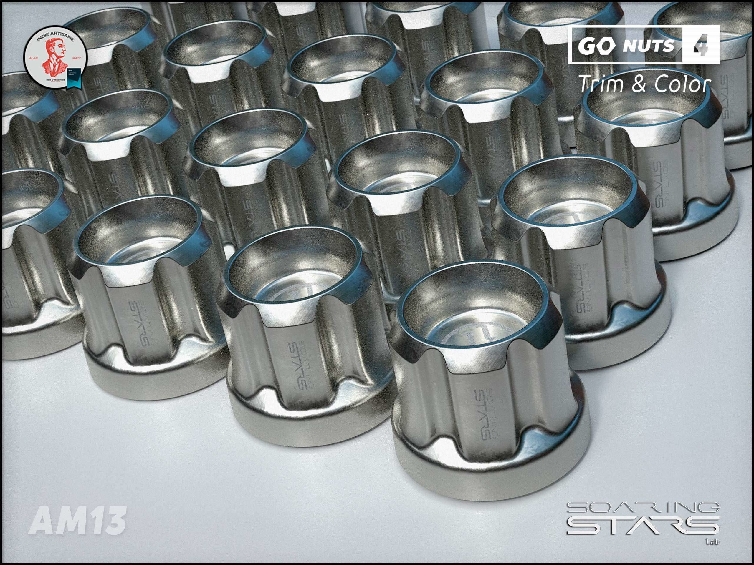 GoNuts 4 Aftermarket Trim and Color Lug Nut Customization Low-poly 3D model_23