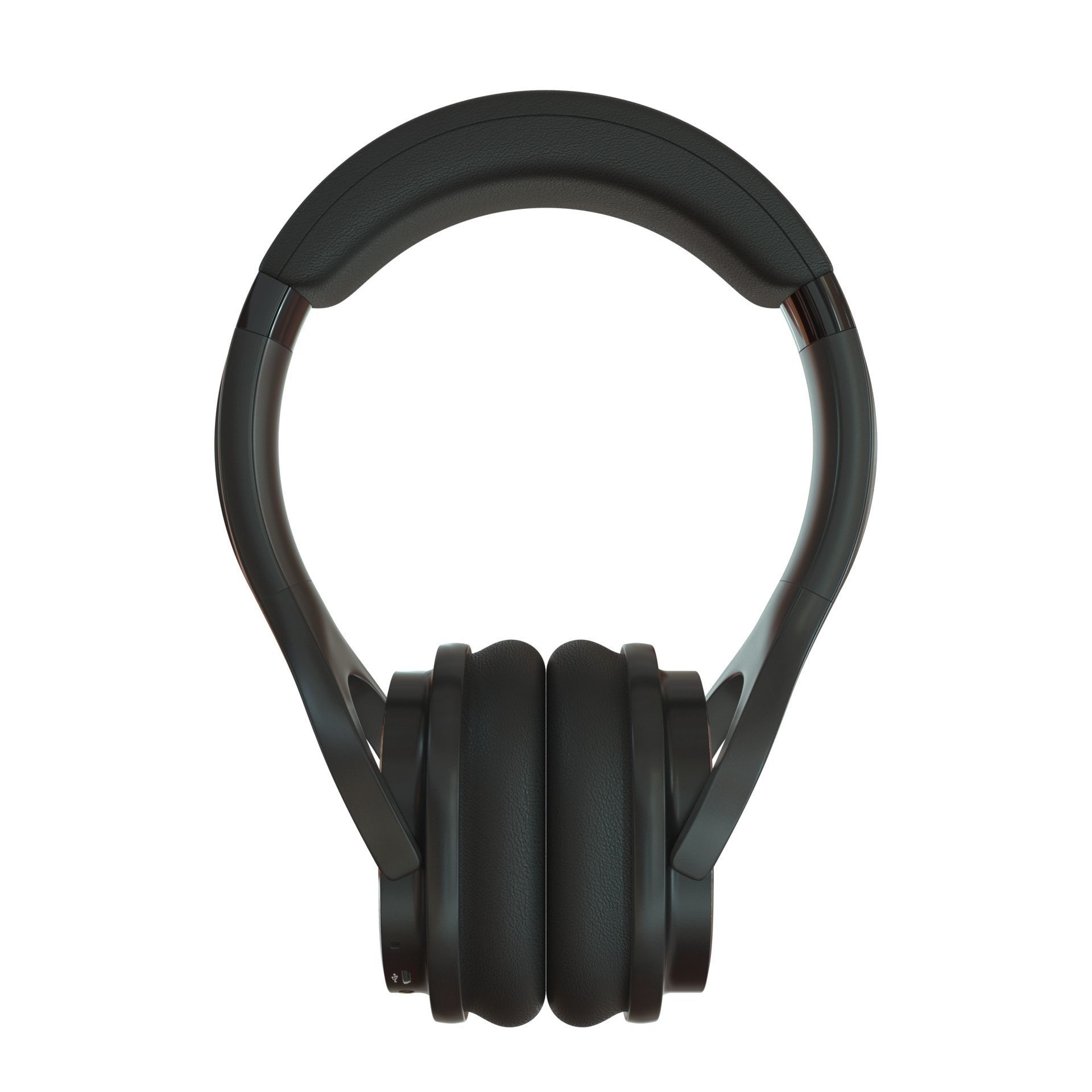 Headphones Wireless INDA DA998 Low-poly 3D model_26