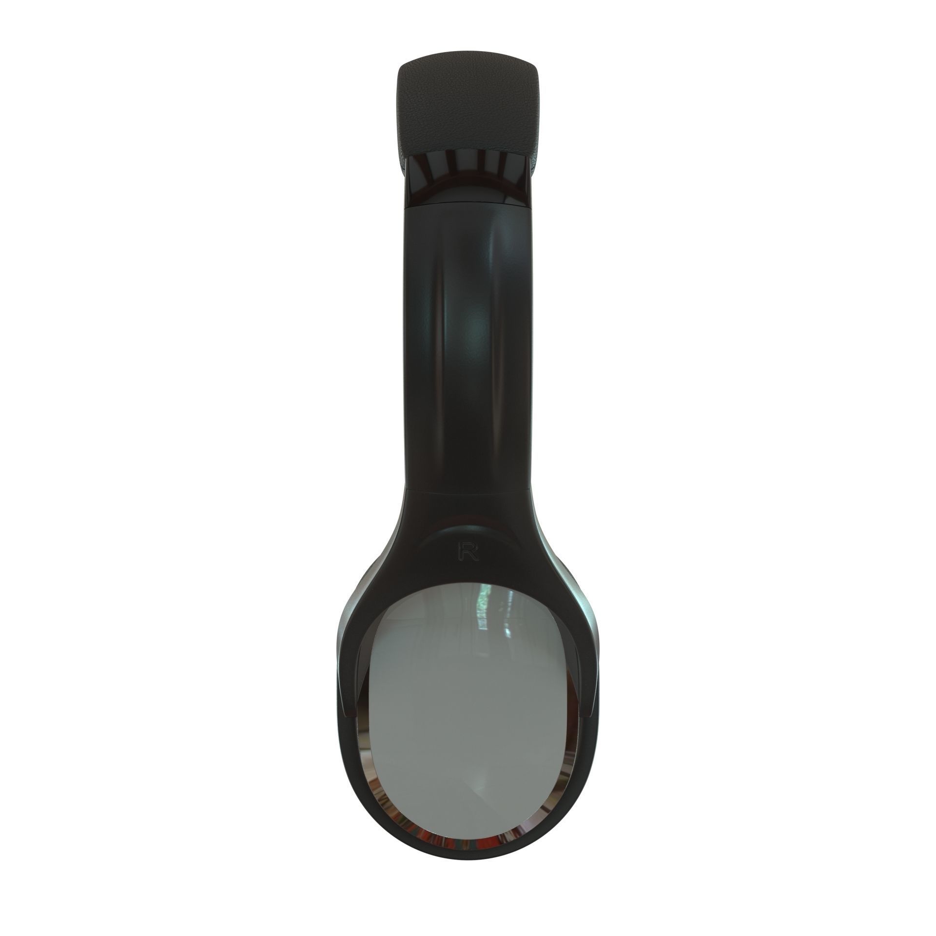 Headphones Wireless INDA DA998 Low-poly 3D model_30