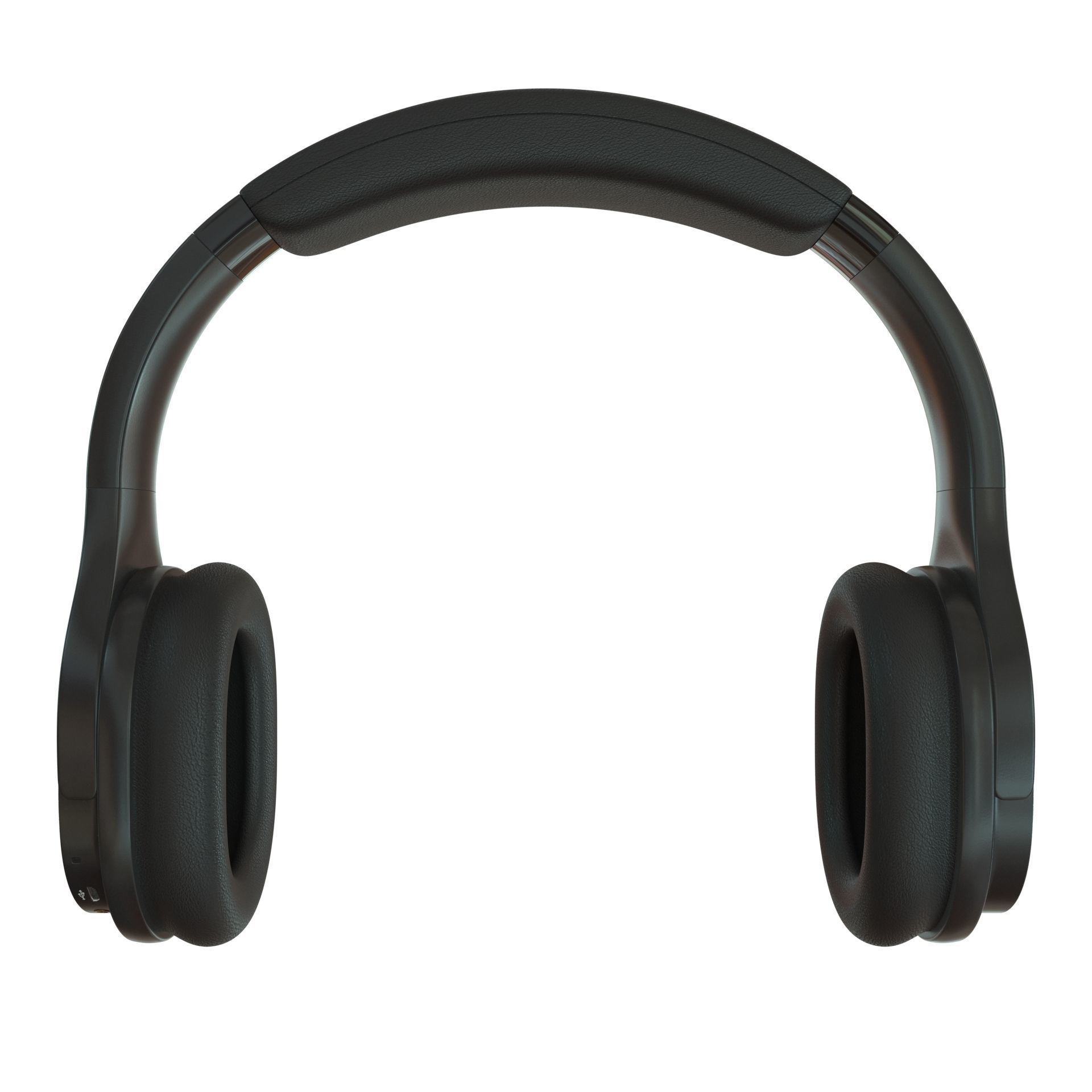 Headphones Wireless INDA DA998 Low-poly 3D model_12