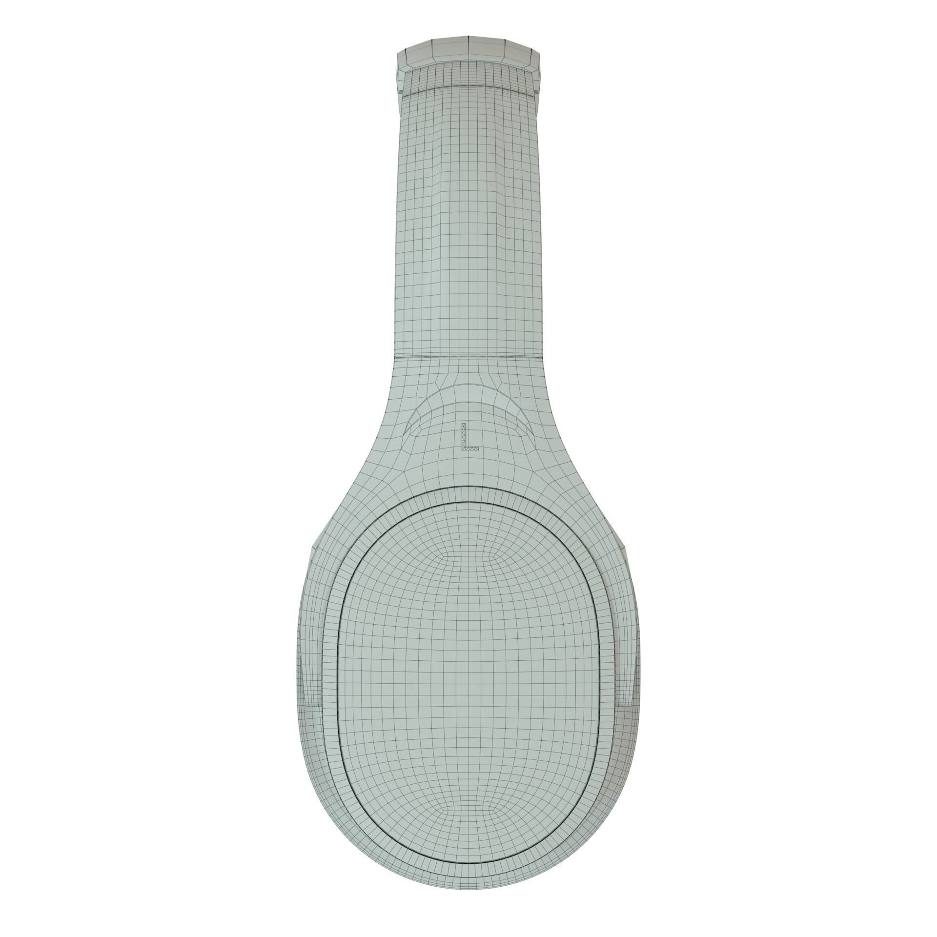 Headphones Wireless INDA DA998 Low-poly 3D model_15