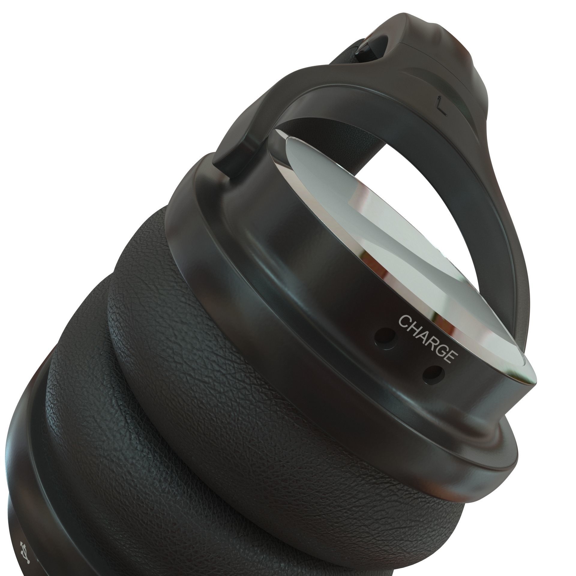 Headphones Wireless INDA DA998 Low-poly 3D model_24