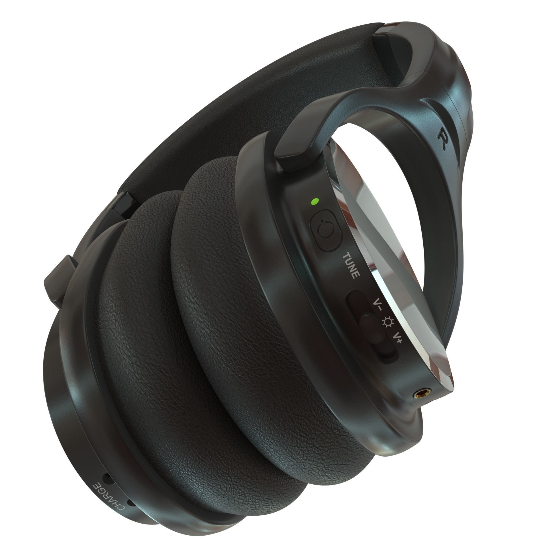 Headphones Wireless INDA DA998 Low-poly 3D model_20