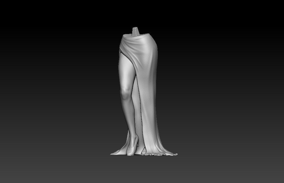 Elvira Mistress of darkness 3D print model_8