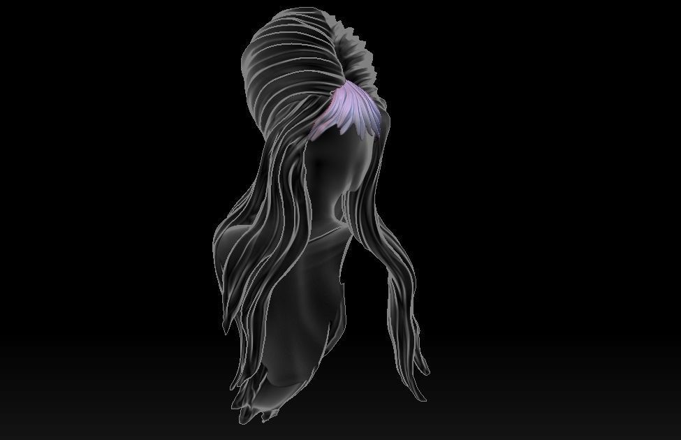 Elvira Mistress of darkness 3D print model_7