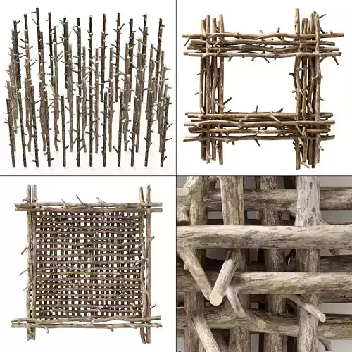 Branch thick decor fundament n2 