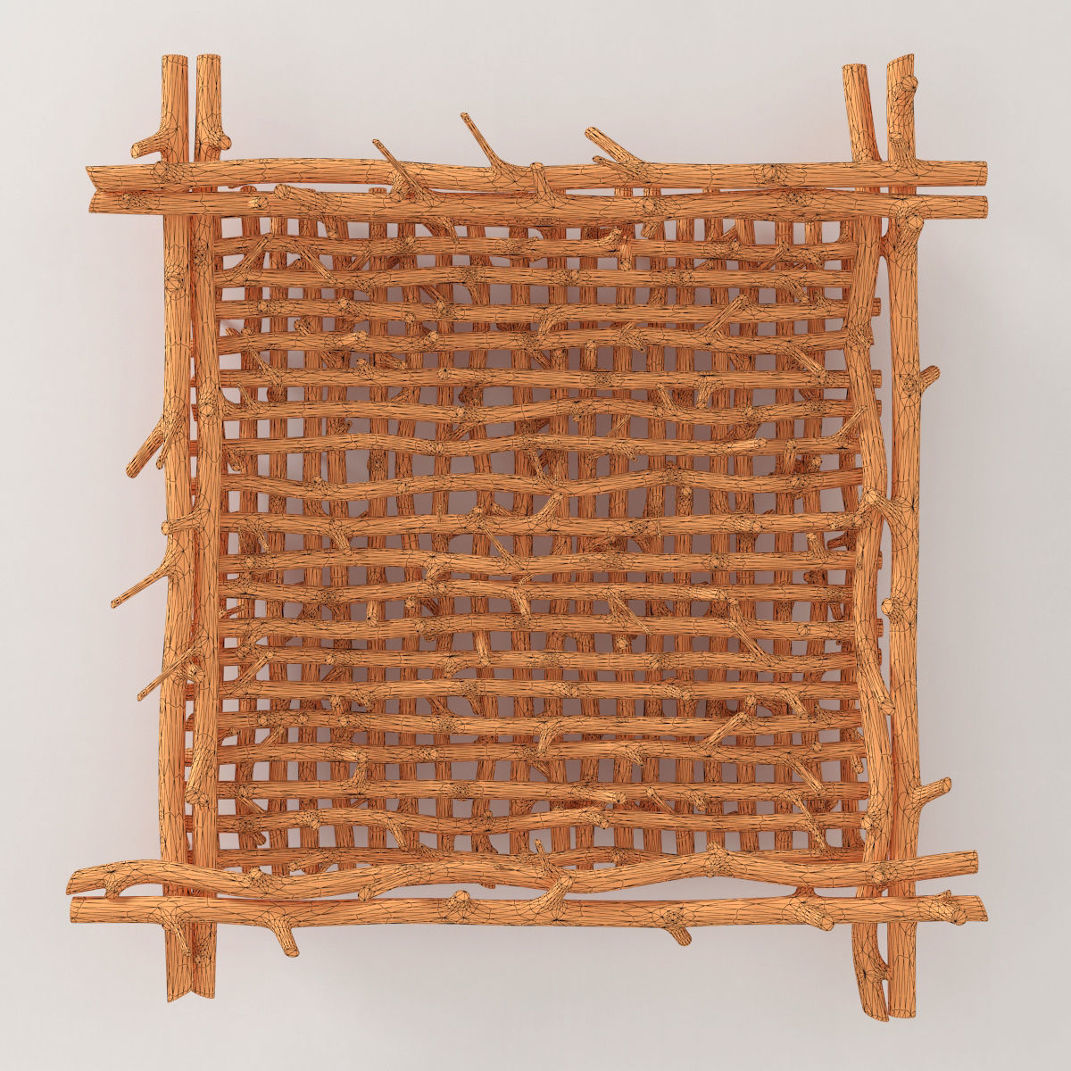 Branch thick decor fundament n2  3D model_11