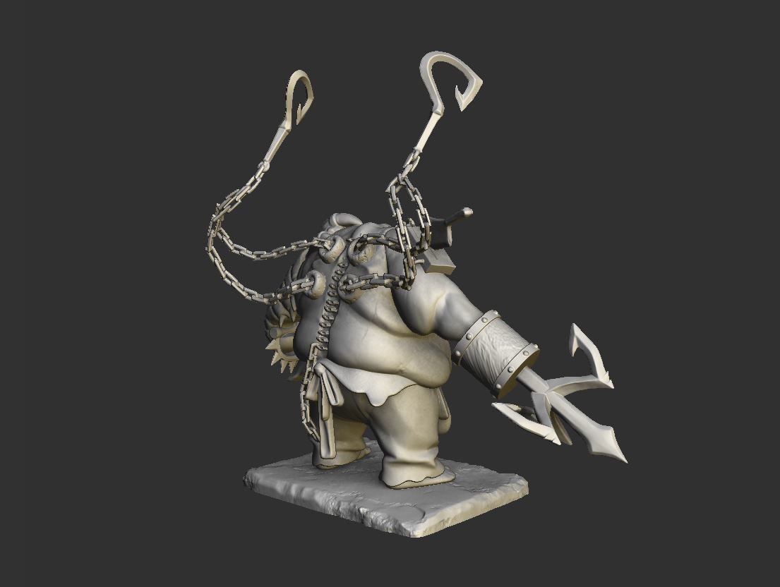 Pudge - Dota 2 3D print model 3D print model_5