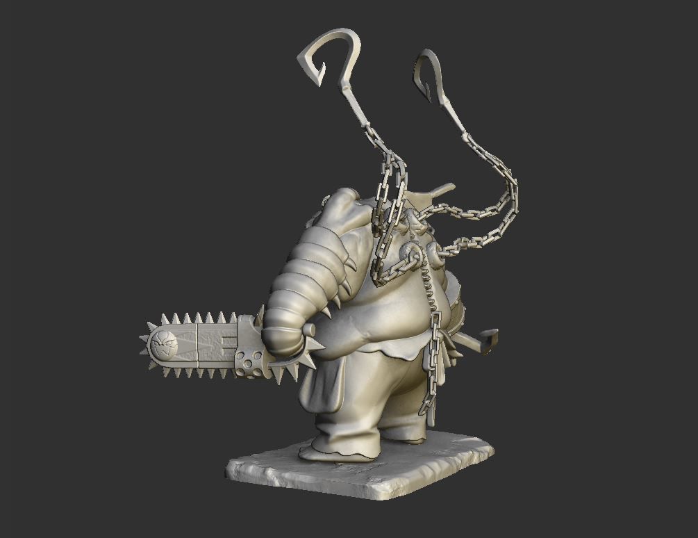 Pudge - Dota 2 3D print model 3D print model_7