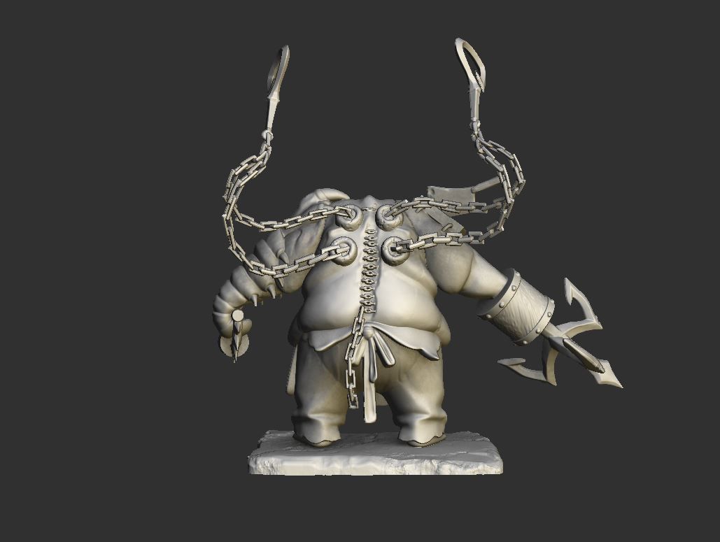 Pudge - Dota 2 3D print model 3D print model_6