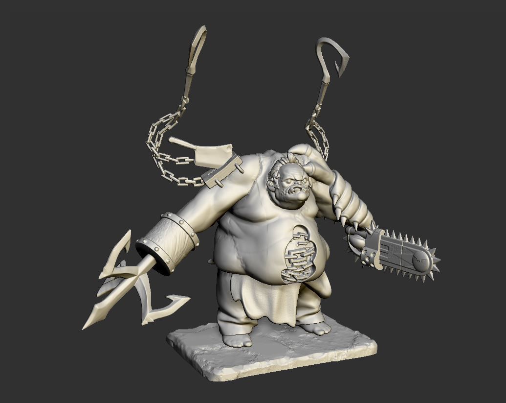 Pudge - Dota 2 3D print model 3D print model_4