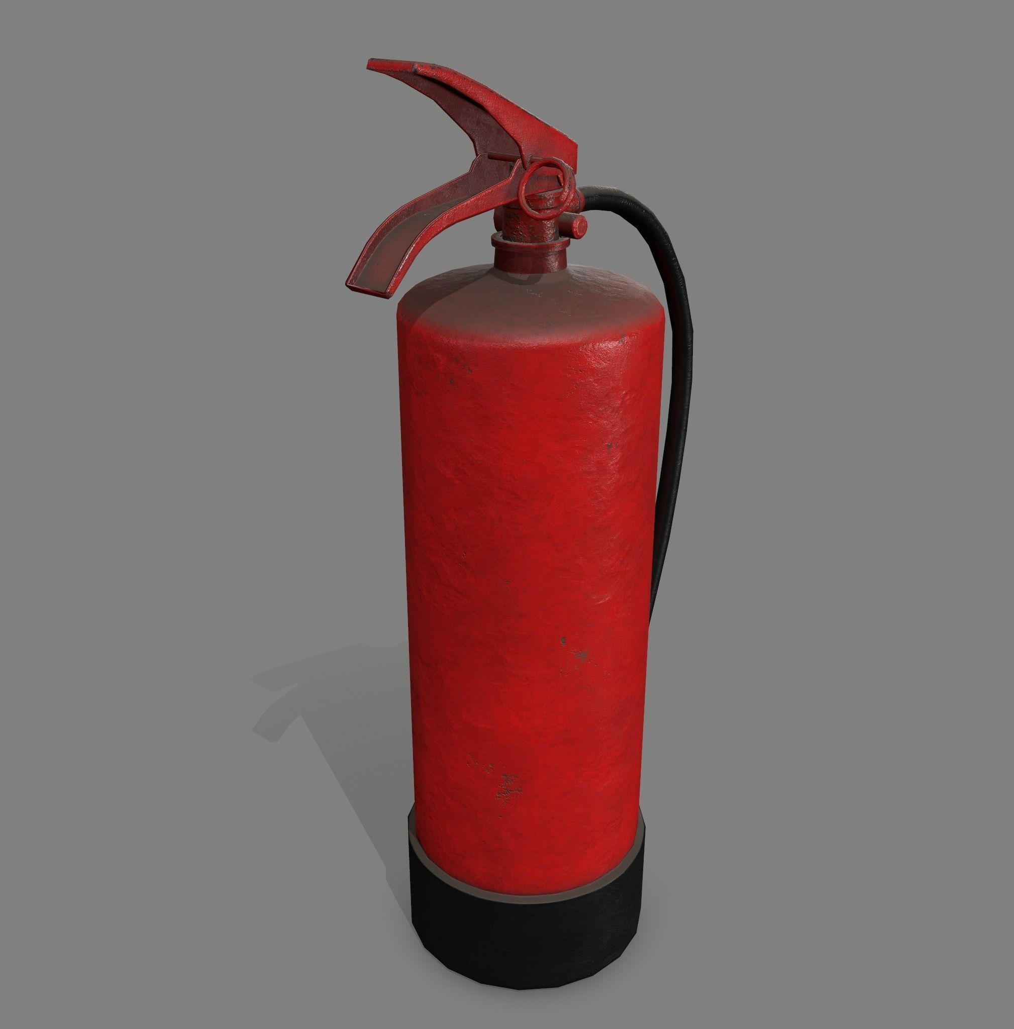 fire extinguisher Low-poly 3D model_6