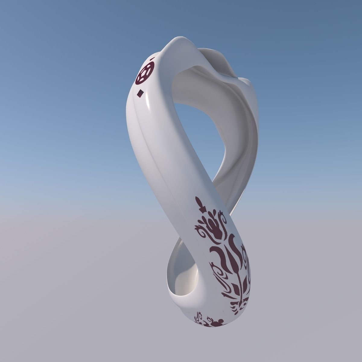 Qatar World cup 2022 3D model 3D model_1