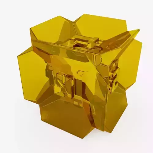 3D Dice Collection - Edges Only 3D print model