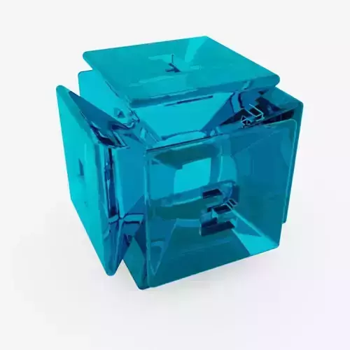 3D Dice Collection - Faces Only