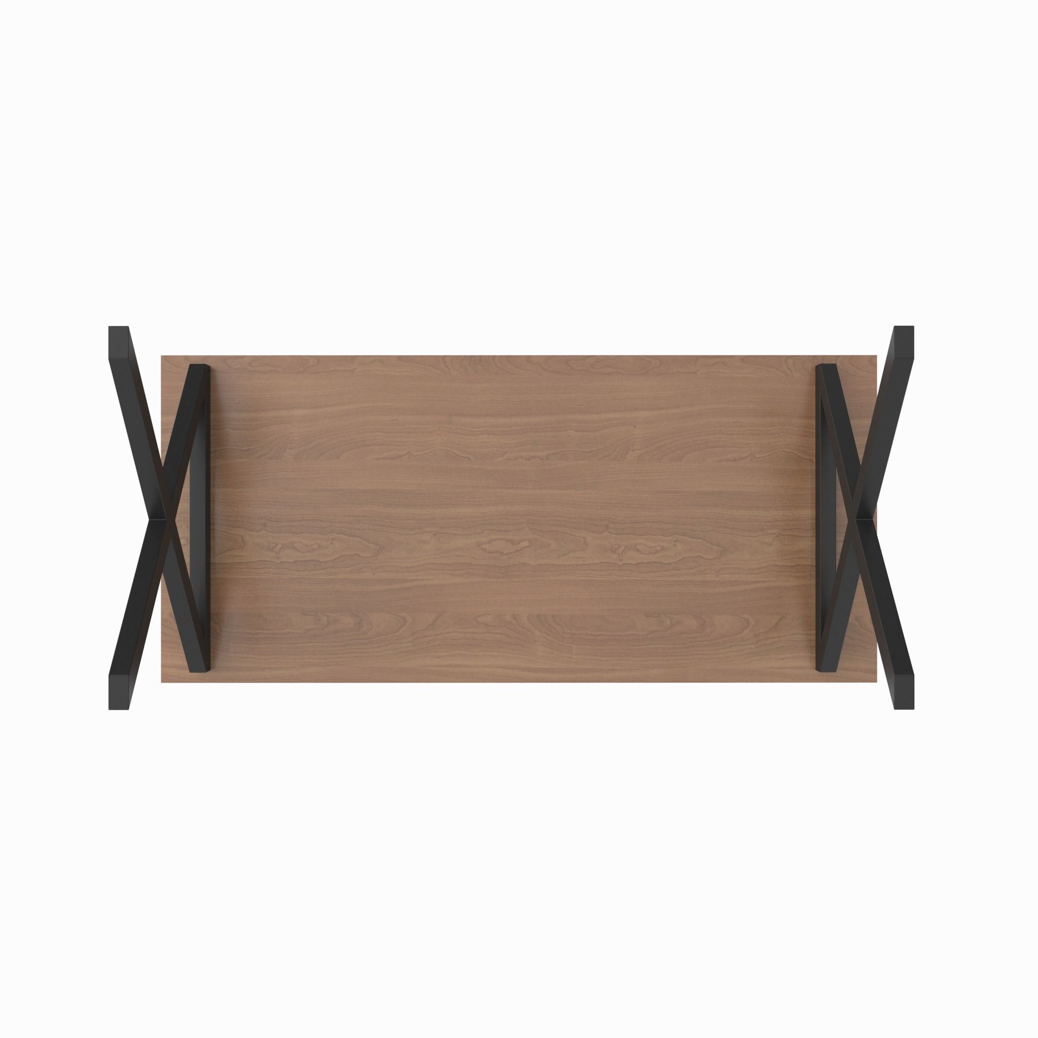 Wooden table 3D model_4