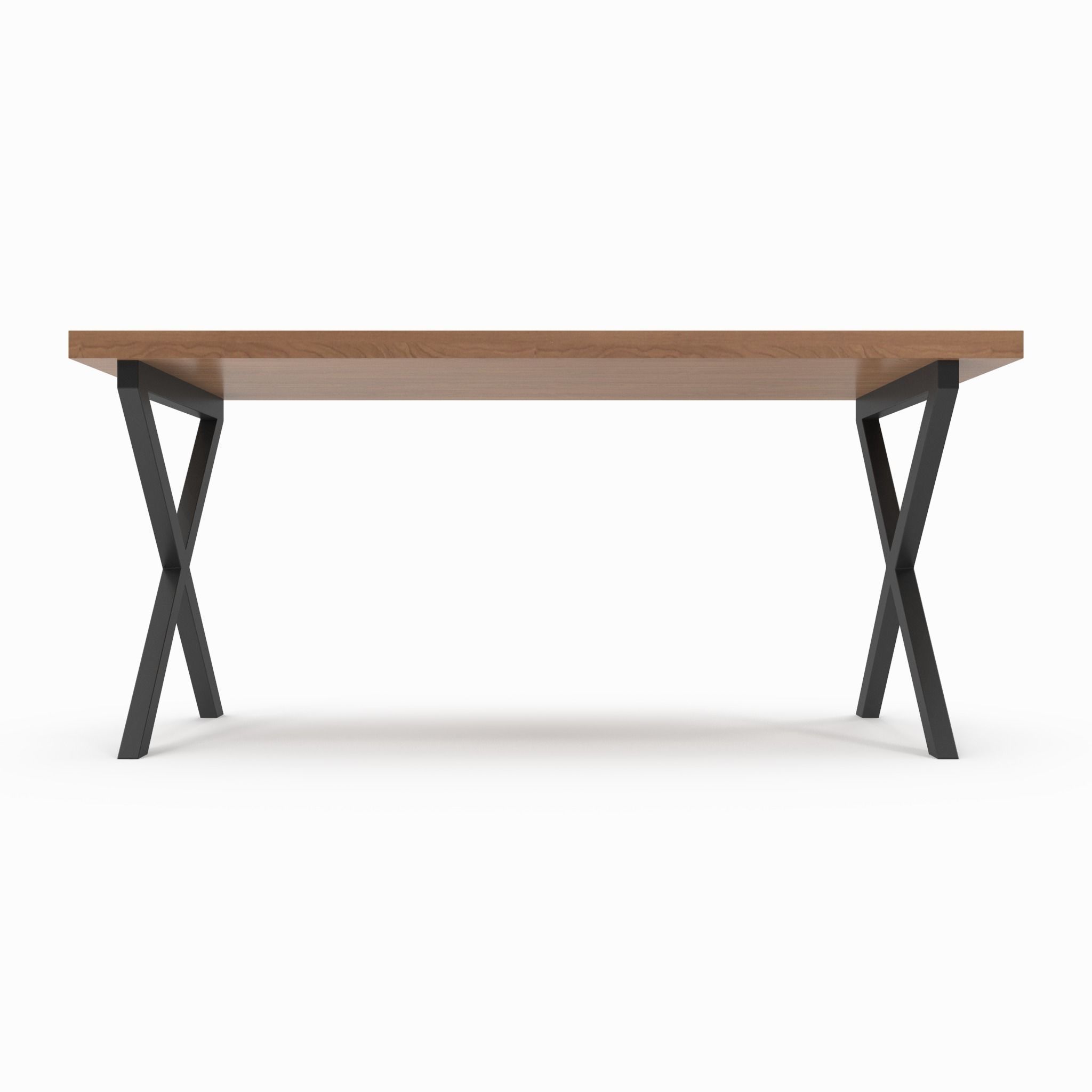 Wooden table 3D model_1