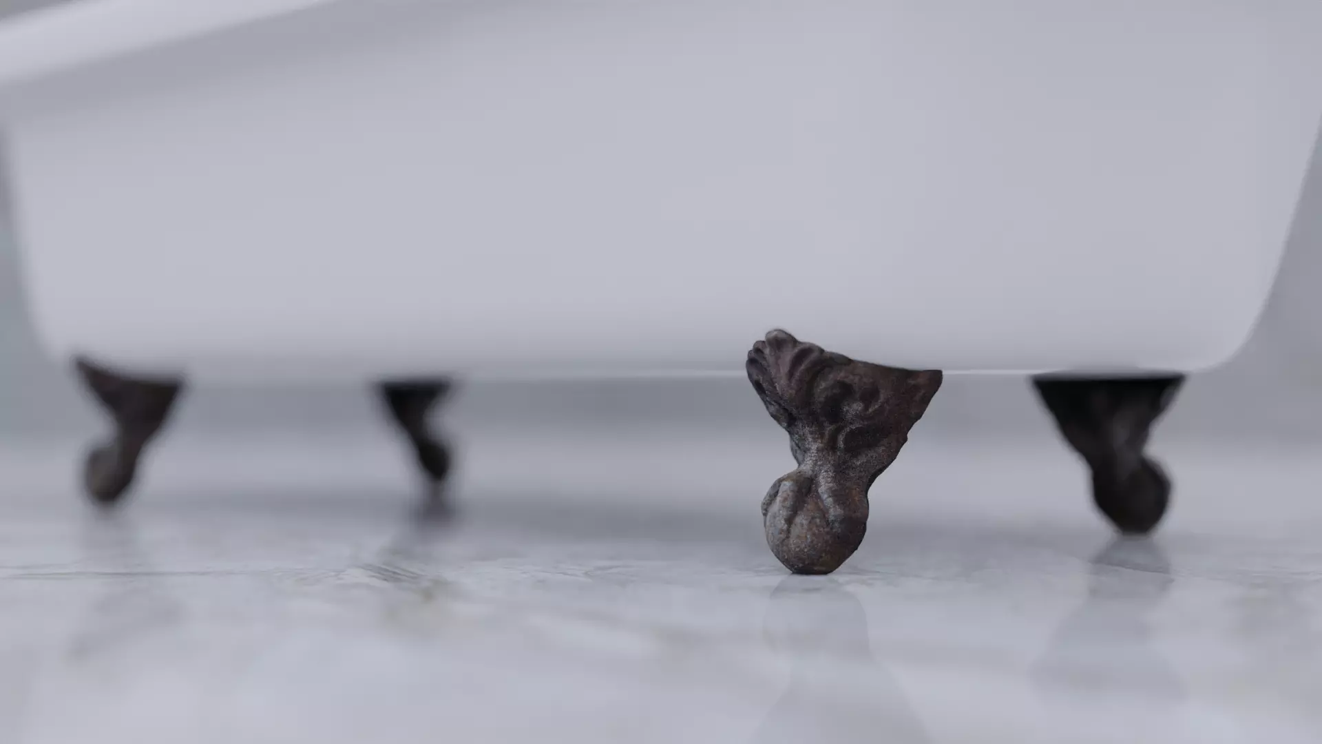 Bath Feet 3D model_0