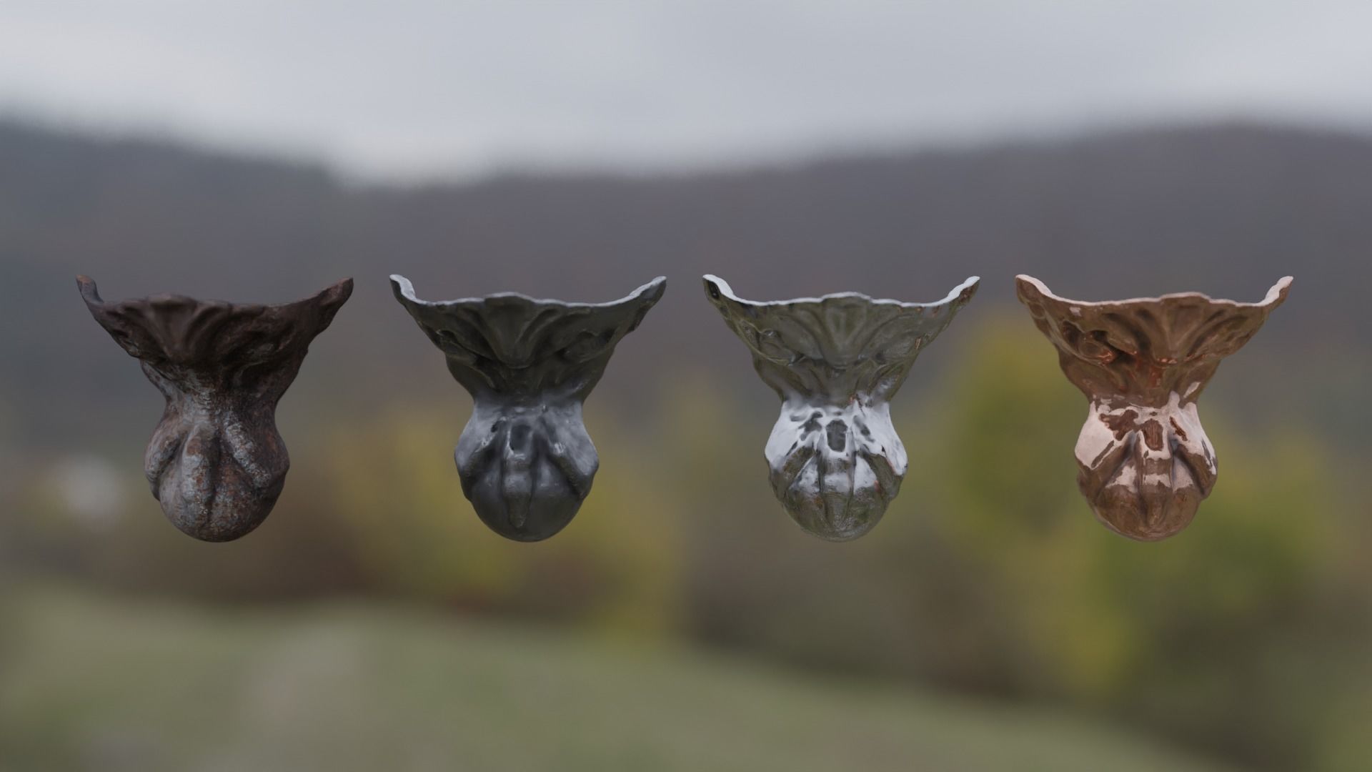 Bath Feet 3D model_4