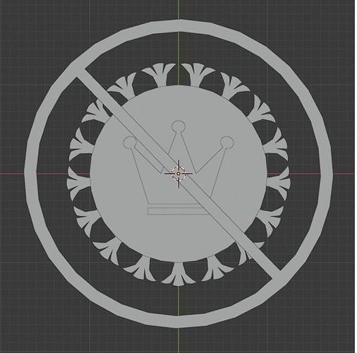 COVID-19 in 2D 3D print model