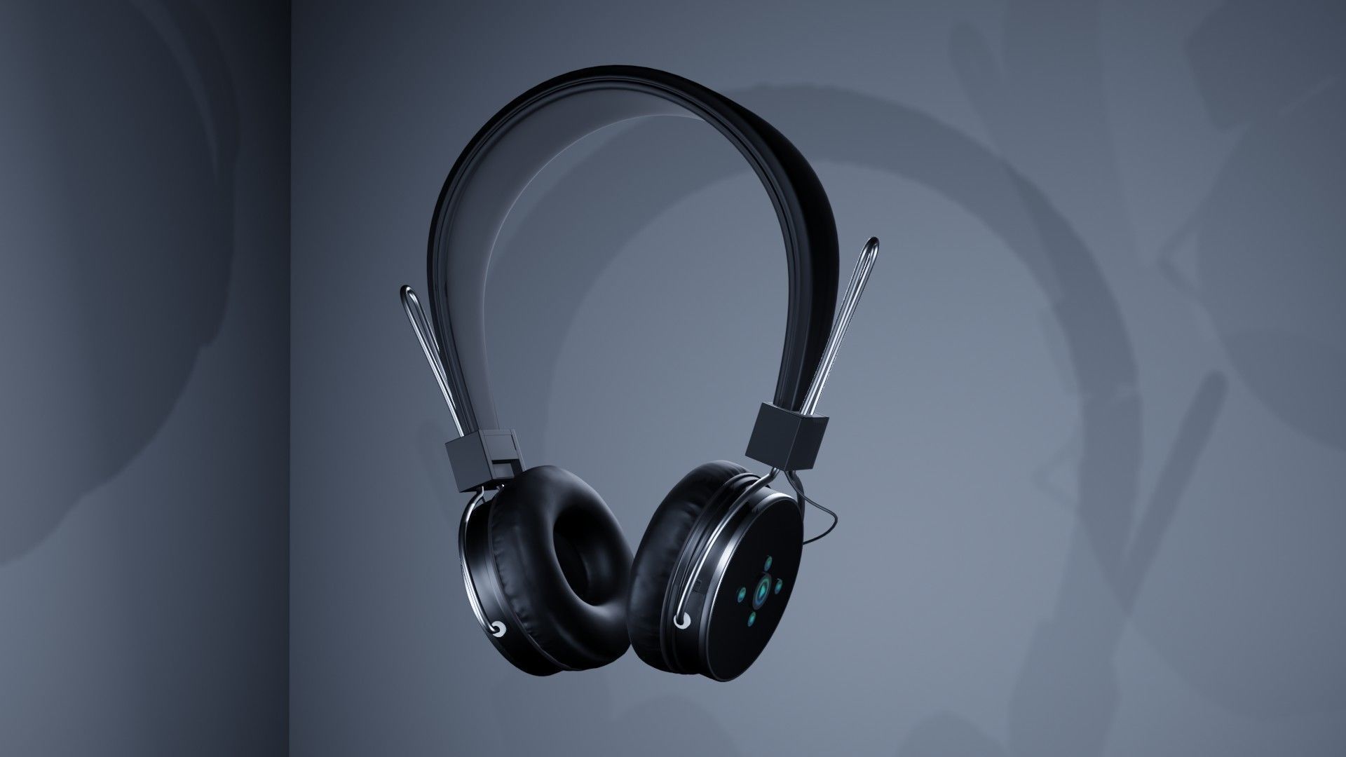 head phone 3D model_4