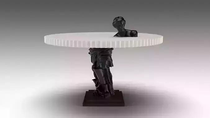 HOMMES - METIS - Pedestal Table