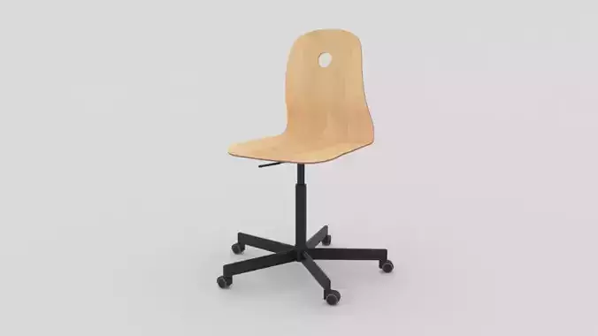 Wooden Office Chair