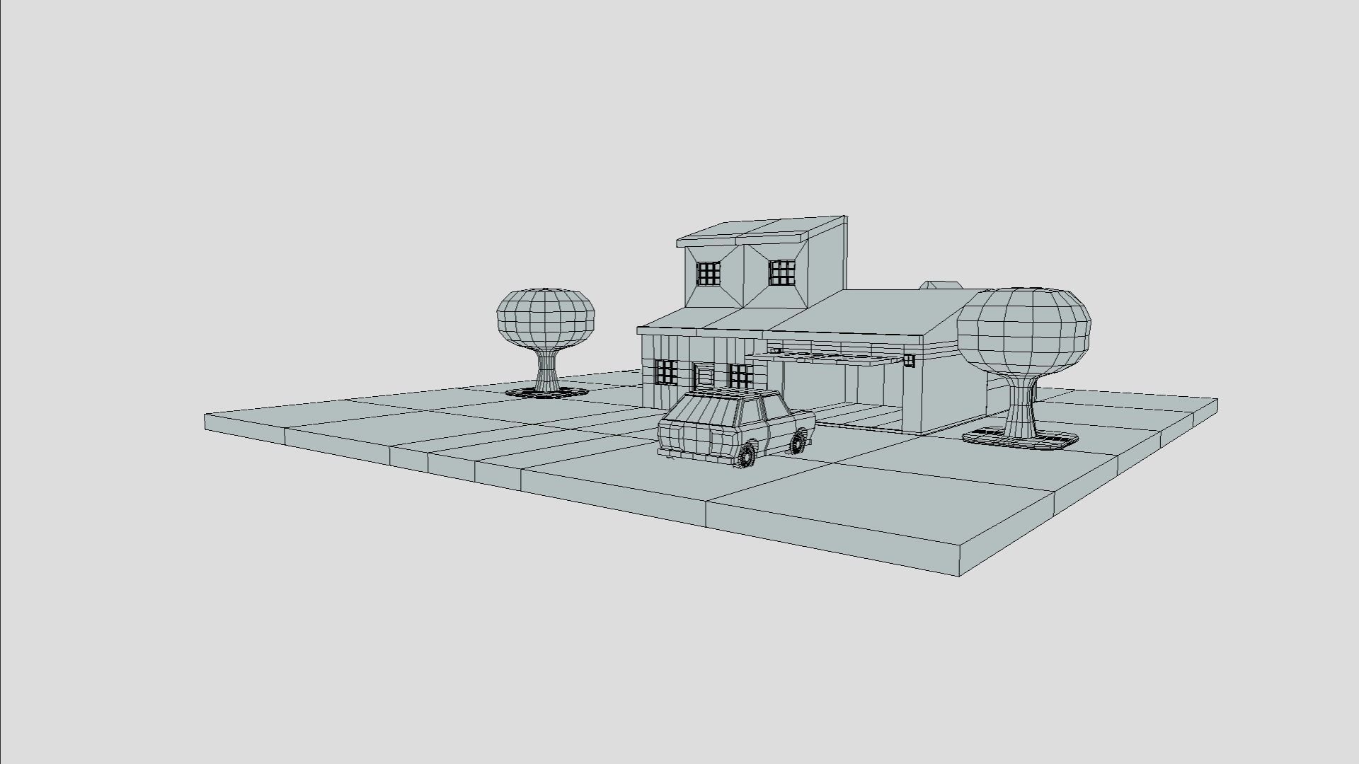 little toy house made with blocks Free 3D print model_11