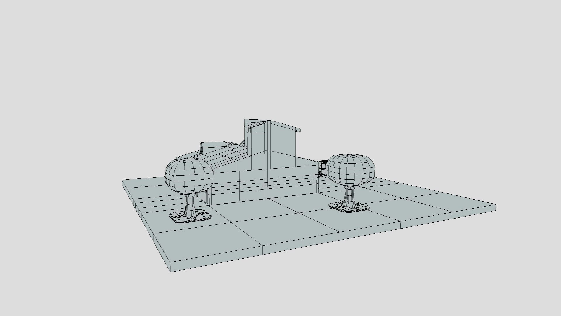 little toy house made with blocks Free 3D print model_14