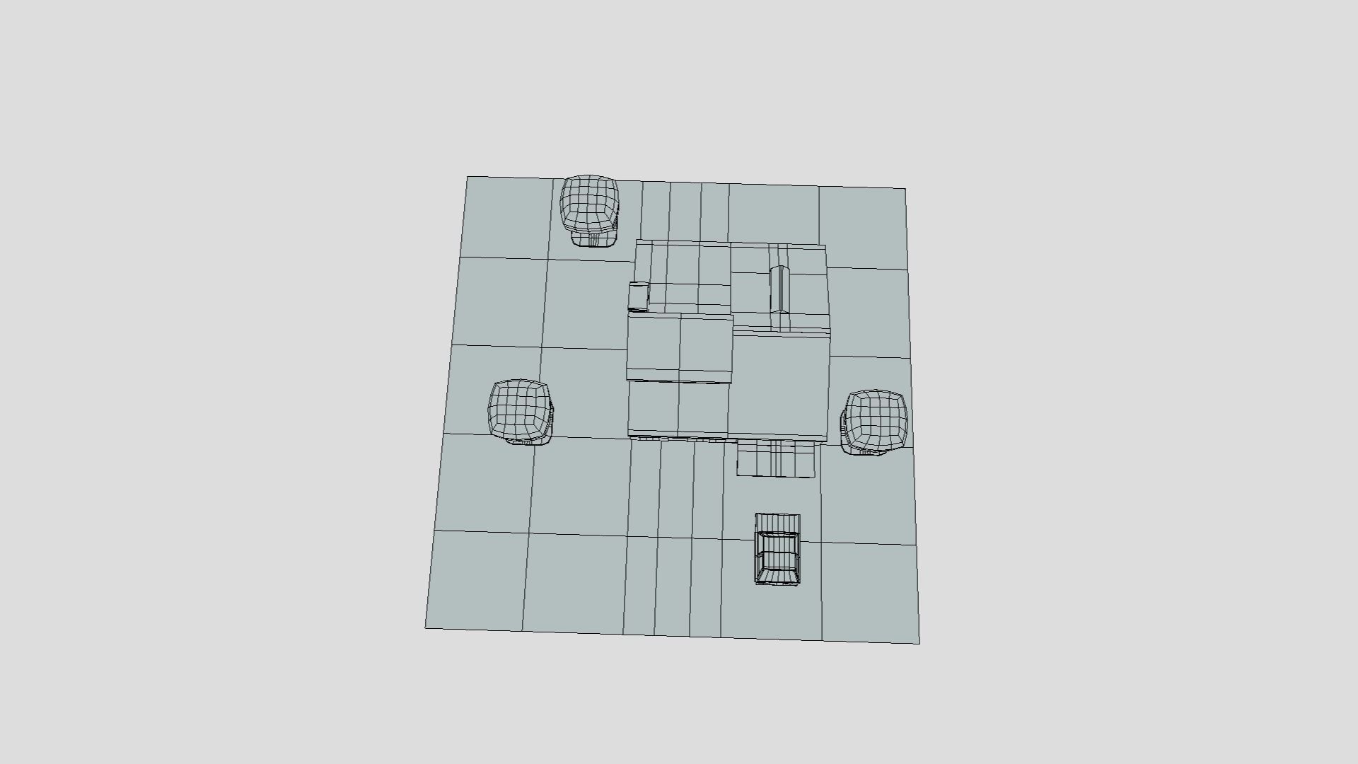 little toy house made with blocks Free 3D print model_16