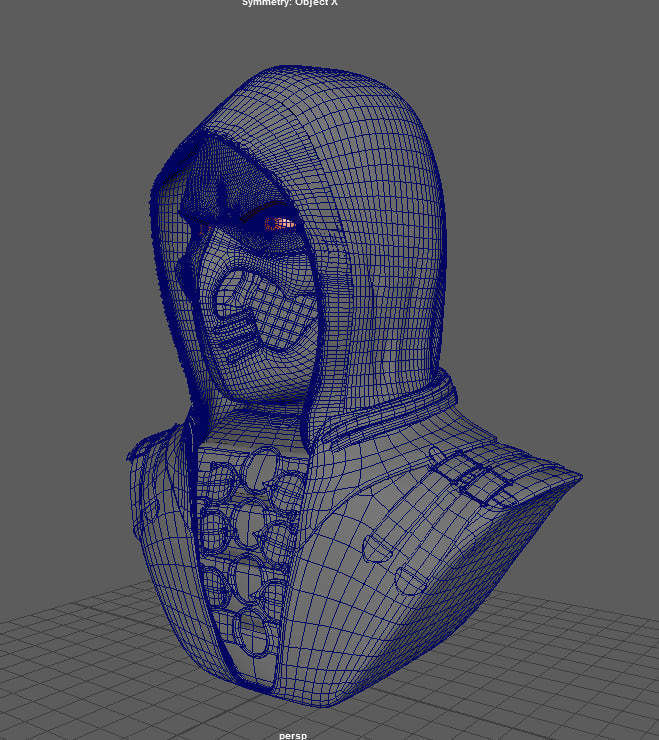 MORTAL KOMBAT SCORPION 3D MODEL 3 D PRINT 3D model_5