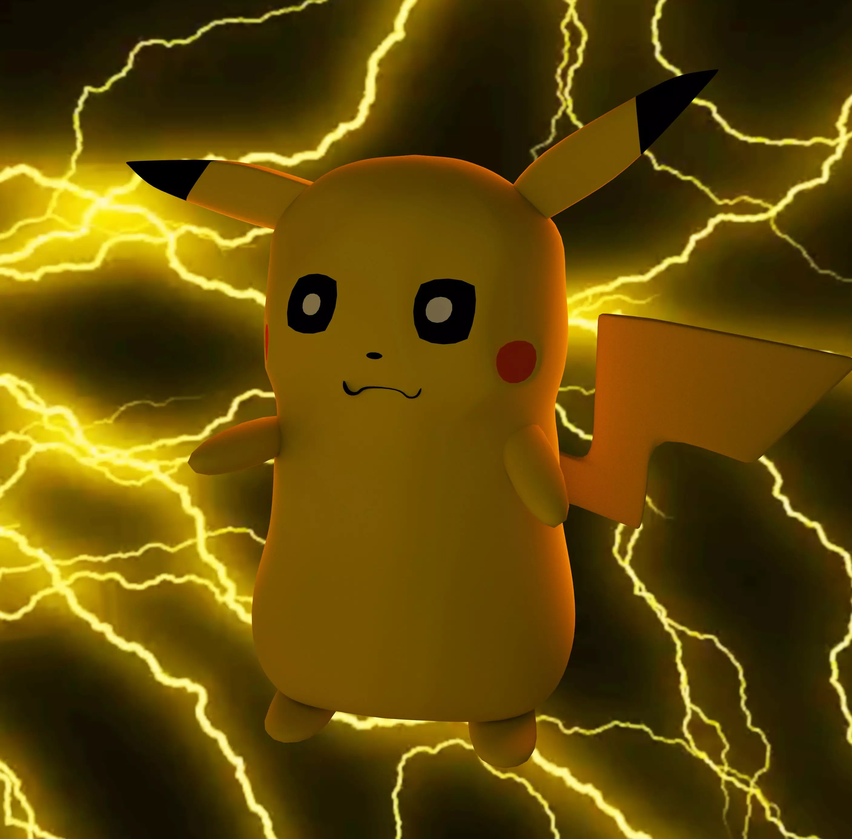 Pikachu 3D model