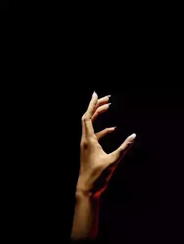 Female Hand Low-poly 3D model