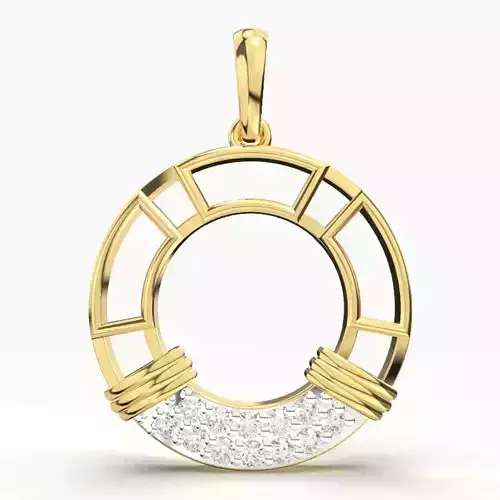 SHAKRA DIAMOND PENDANT
