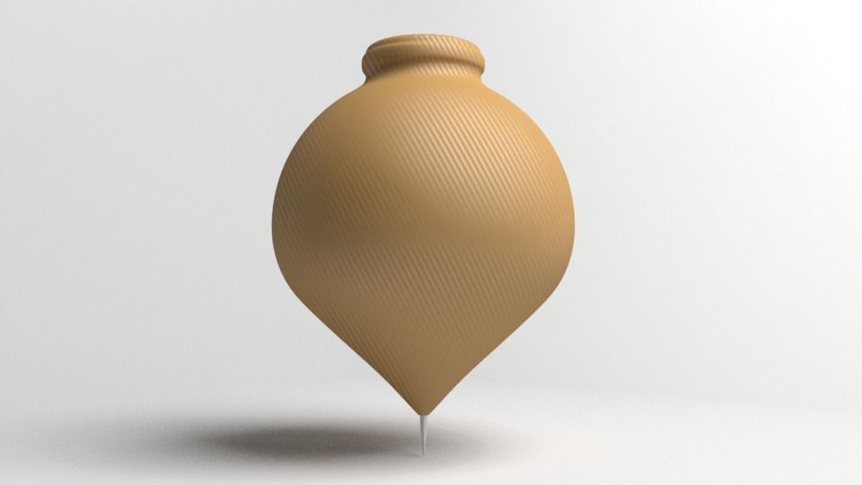 Spinning Top 1 3D model_3
