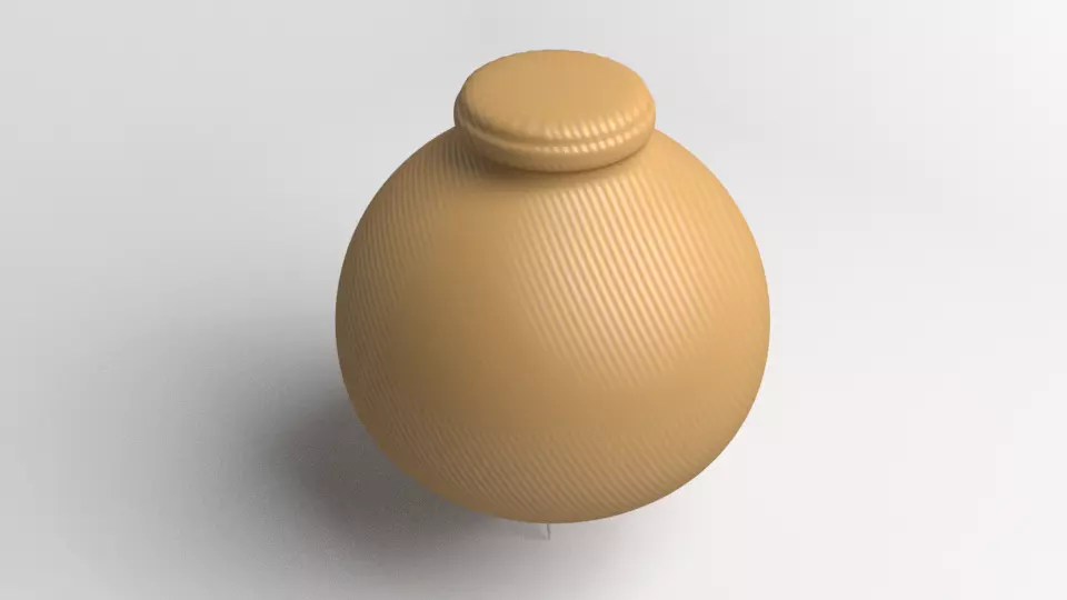 Spinning Top 1 3D model_0