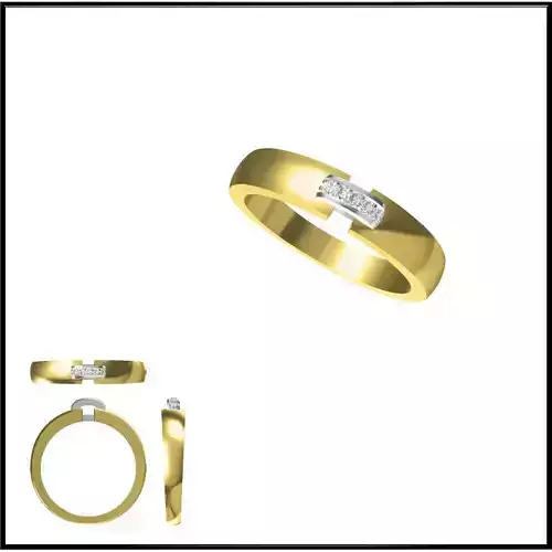 JCD Format Vintage solitaire rings jewelry cad cam masters